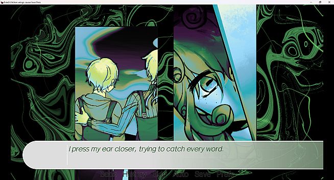 Fried chicken wings cause love fires