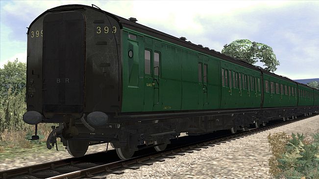 TS Marketplace: Maunsell 59ft Low Window Corridor Coach Pack BR Green