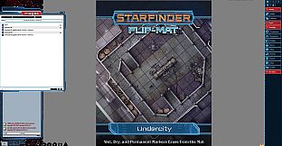 Fantasy Grounds - Starfinder RPG - Flipmat - Undercity