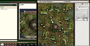Fantasy Grounds - Pathfinder RPG - Pathfinder Flip-Mat: Swamp Ruins