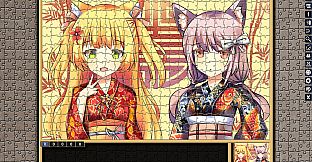 Pixel Puzzles Illustrations & Anime - Jigsaw Pack: Neko