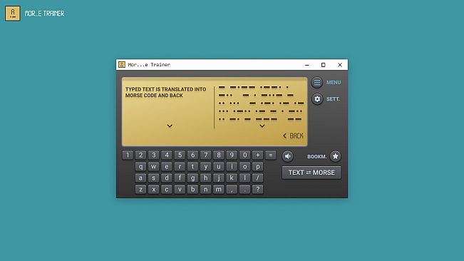 MOR...E TRAINER (Learning Morse Code)