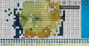 WORLD OF ART - learn with JIGSAW PUZZLES: PIXEL ART BY NUMBERS