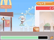 持猫少女凯蒂/Kaidi, armed with a cat