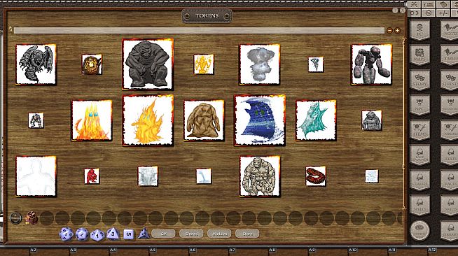 Fantasy Grounds - Gaming #7: Constructs, Elementals, & Fey (Token Pack)