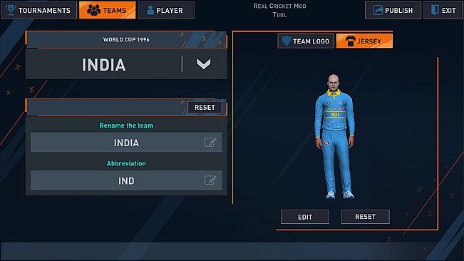 Real Cricket Mod Creator