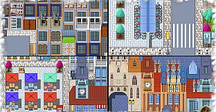 RPG Maker MZ - NEONPIXEL MEGA CITY SET