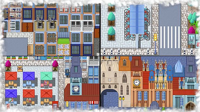RPG Maker MZ - NEONPIXEL MEGA CITY SET