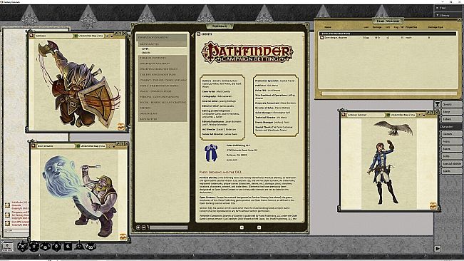 Fantasy Grounds - Pathfinder RPG - Pathfinder Companion: Dwarves of Golarion