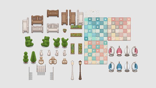 RPG Maker MV - Pastel Kawaii Assets - Mini Version