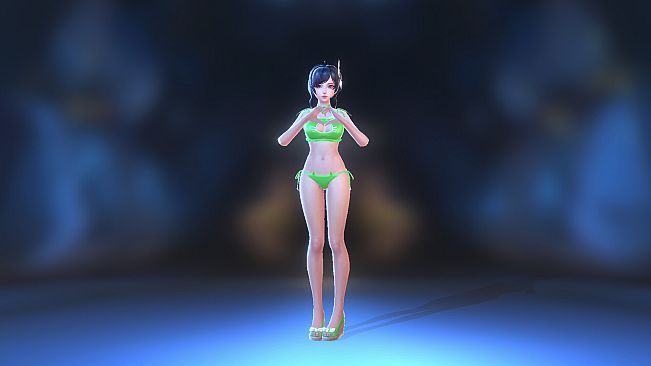 Angel Legion-DLC Cute Kitty (Green)