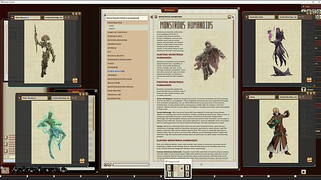 Fantasy Grounds - Pathfinder RPG - Pathfinder Companion: Monster Hunter's Handbook