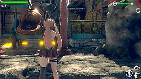 Virtual girl save virtual boy