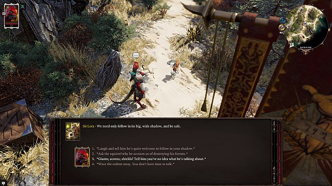 Divinity: Original Sin 2 - Companion: Sir Lora the Squirrel