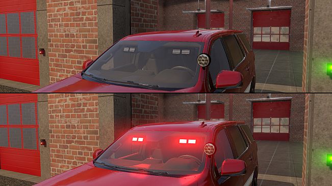 Flashing Lights: Visor Lights DLC (Police, Fire, EMS)