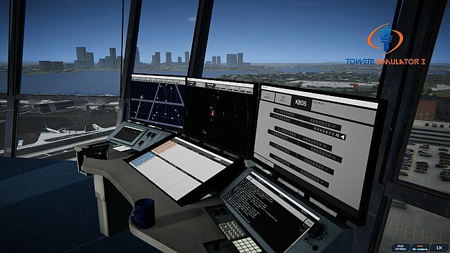 Tower! Simulator 3 - KBOS Airport