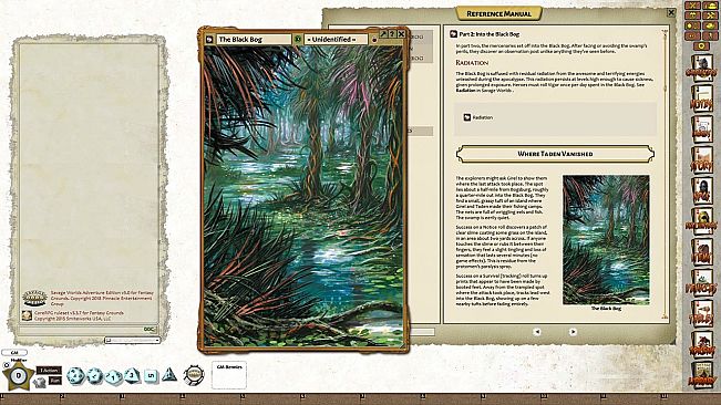 Fantasy Grounds - Protomen of the Black Bog Post-Apocalyptic Savage Tale (SWADE)
