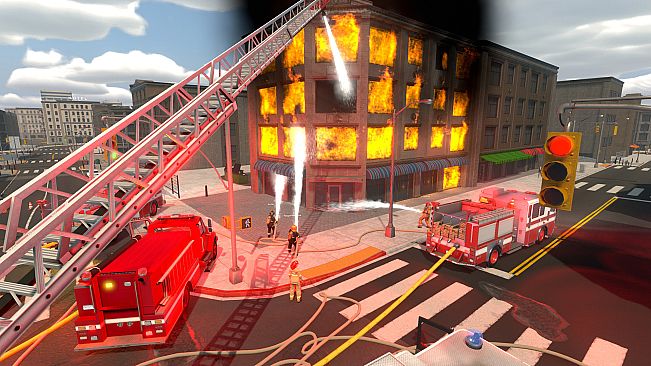 Flashing Lights - Police, Firefighting, Emergency Services (EMS) Simulator