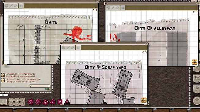 Fantasy Grounds - War of the Dead Chapter 2 Map Pack