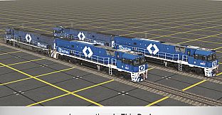 Trainz 2022 DLC - NR Class Locomotive - SeaTrain Pack