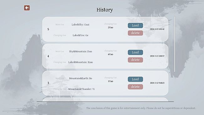 Guidelines for the Book of Changes