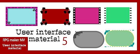 RPG Maker MV - User Interface Material 5