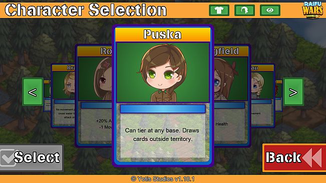 Raifu Wars - Puska Character