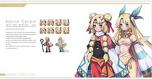 Heroine Anthem Zero - Art Book