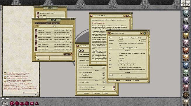 Fantasy Grounds - Mythic Monsters #14: Giants (PFRPG)