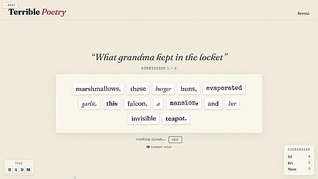 Terrible Poetry
