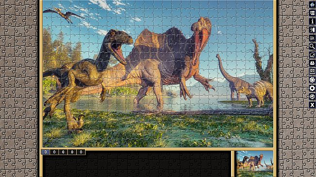 Pixel Puzzles Illustrations & Anime - Jigsaw Pack: Dinosaurs