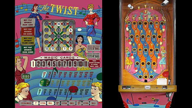 Bingo Pinball Gameroom - Bally The Twist