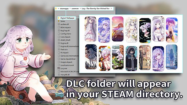 Lucy -The Eternity She Wished For- Wallpaper Pack