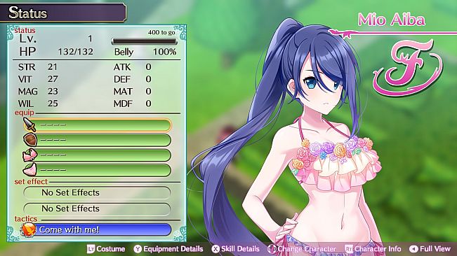 Omega Labyrinth Life - Costume: Mio (Swimsuit)