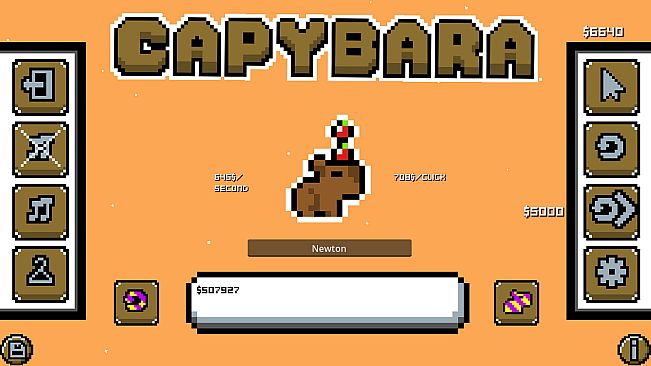 Capybara Achievement Clicker