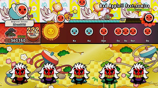 Taiko no Tatsujin: Rhythm Festival - Touhou Project Arrangements Pack Vol. 2