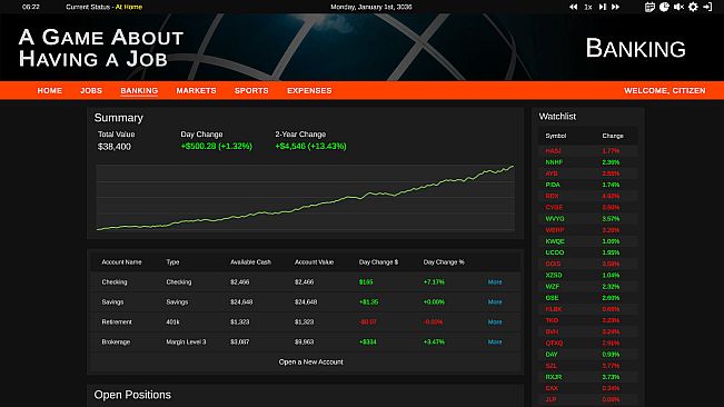 A Game About Having A Job