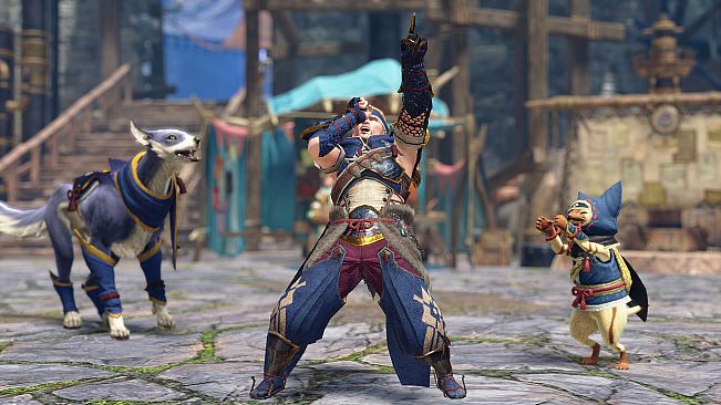 Monster Hunter Rise - "For the Fans" gesture set