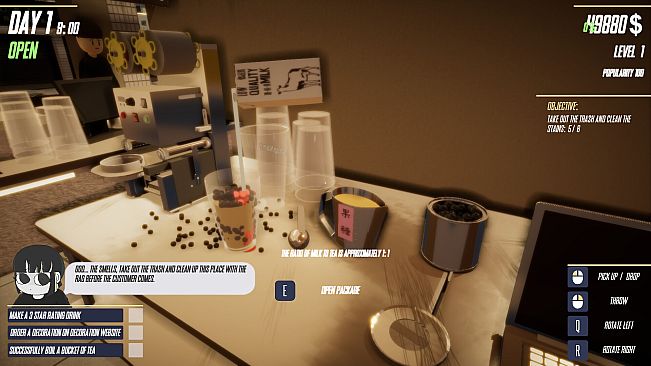 Boba Tea Shop Simulator