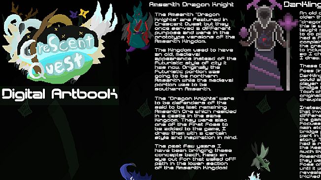 Crescent Quest - Digital Artbook