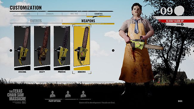 The Texas Chain Saw Massacre - Chainsaw Skin Variants
