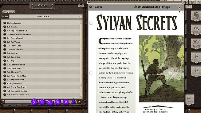 Fantasy Grounds - En5ider: Sylvan Secrets (5E)