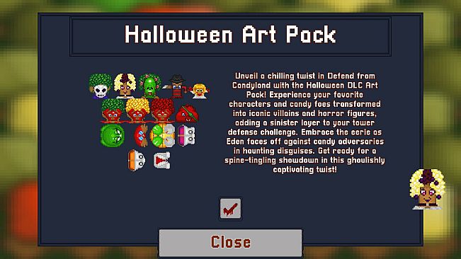 Defend from Candyland! - Halloween Art Pack