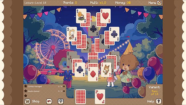 Clover Town Cozy Solitaire