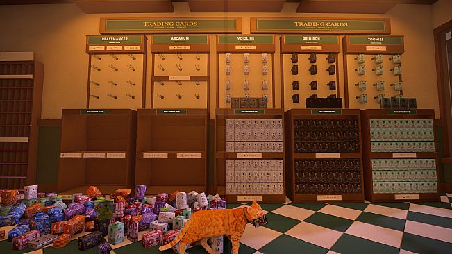 Card Shop: Tidy Up the Trading Cards!