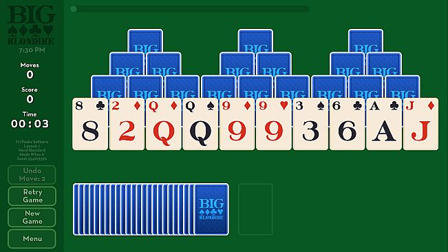 Big Klondike - Tri Peaks Solitaire