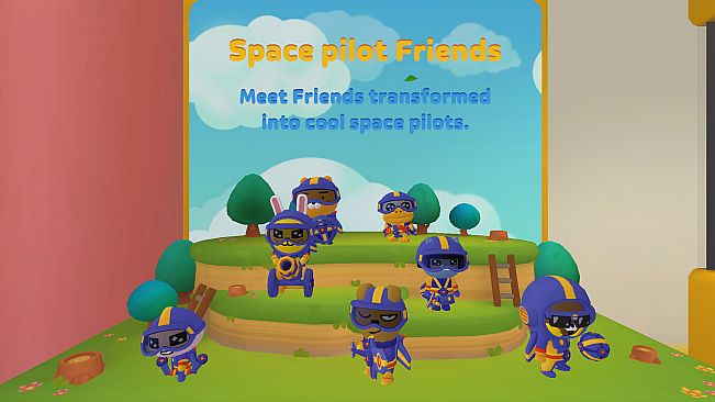 Space pilot Friends