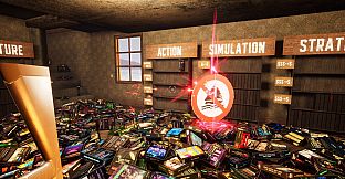 Game Shelver 99: I must organize my Steam Library and defend it against pirates with a shotgun