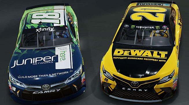 NASCAR Heat 2 - Free December Toyota Pack