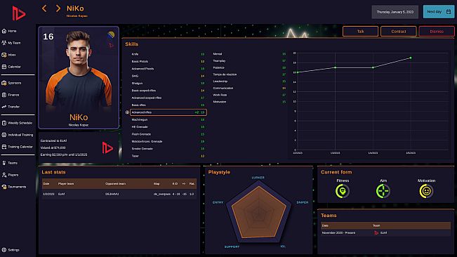 FPS Pro Team Manager